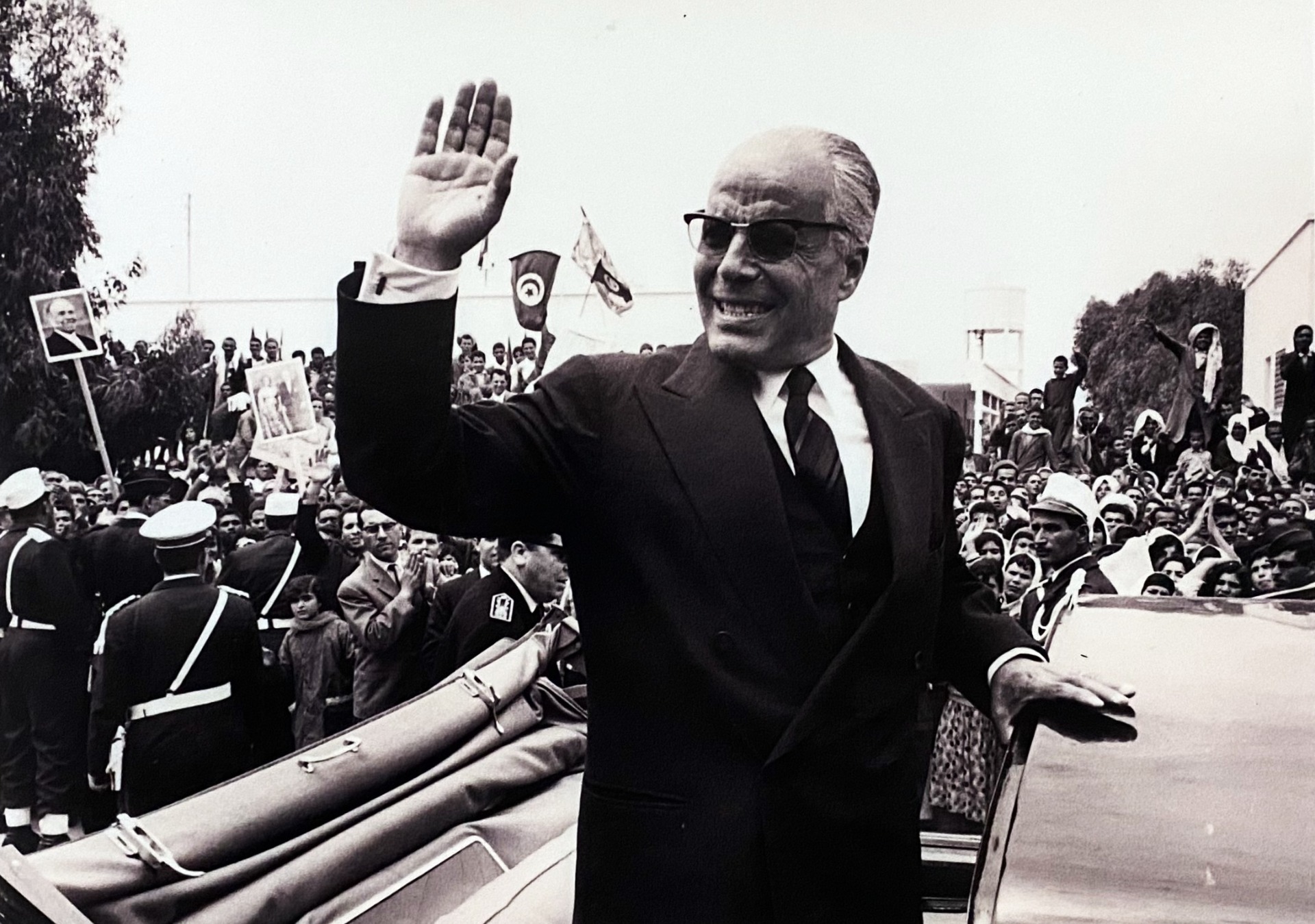 Il Presidente Habib Bourguiba